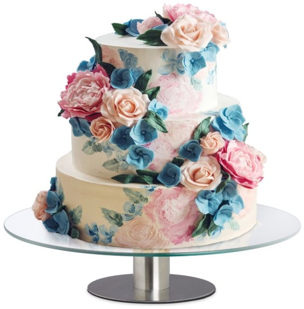 Tortenplatte mit Fuß Bild 1