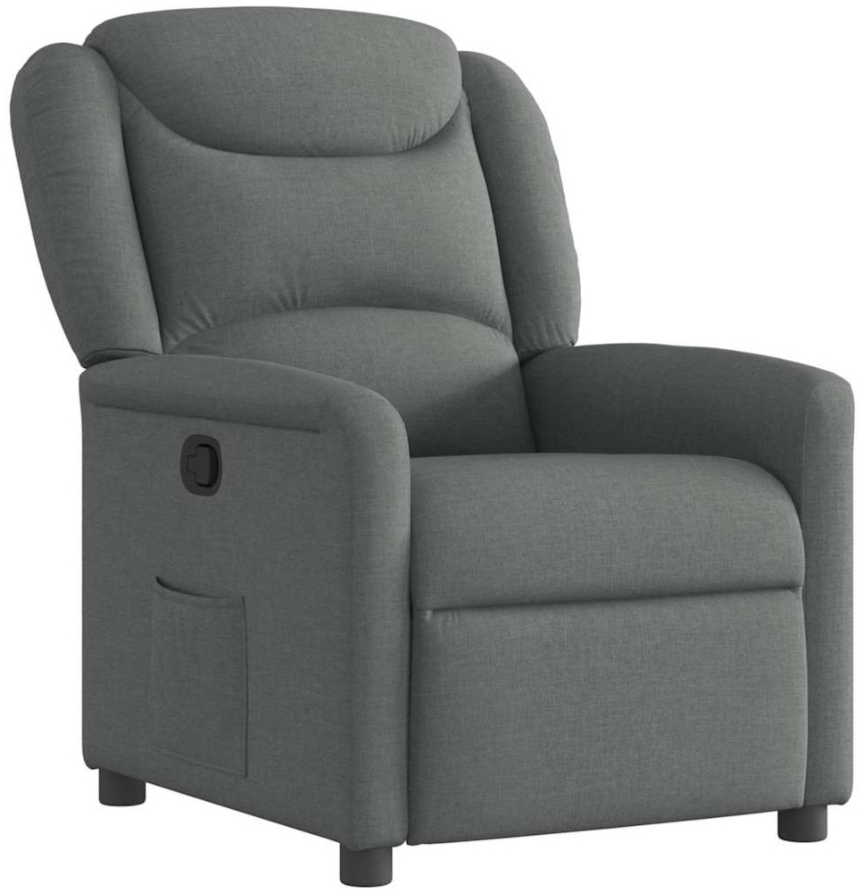 vidaXL Relaxsessel Dunkelgrau Stoff 4015597 Bild 1