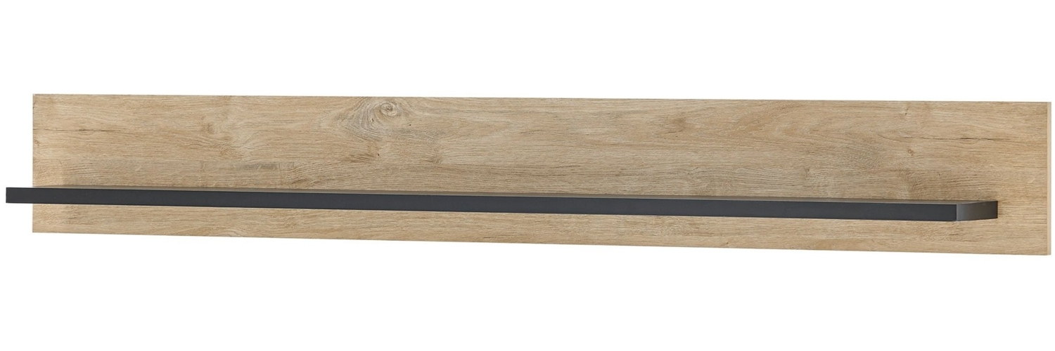 Wandpaneel Cabrera / Cornwall, Holzwerkstoff, Holzfarben, 150 x 20 x 17 cm Bild 1