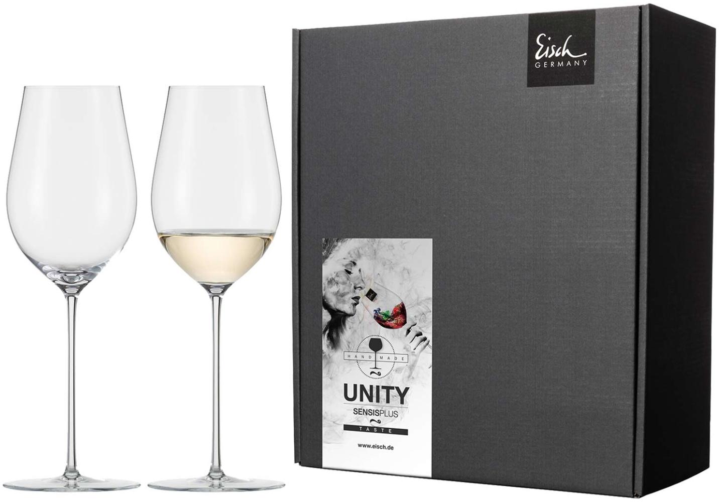 Eisch Unity SensisPlus Weißweingläser im 2er Geschenkkarton - A Bild 1