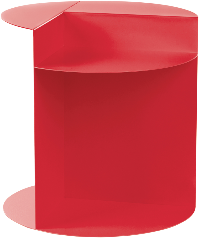 Beistelltisch TAGGART Metall Rot Bild 1