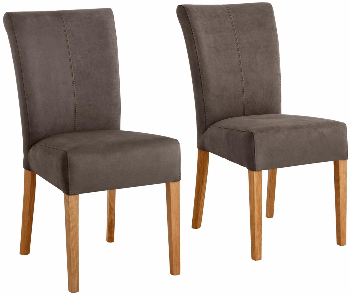 Home affaire Esszimmerstuhl Queen Polsterstuhl BESTSELLER (Set, 6 St), verschiedene Bezüge, Gestell Massivholz Bild 1