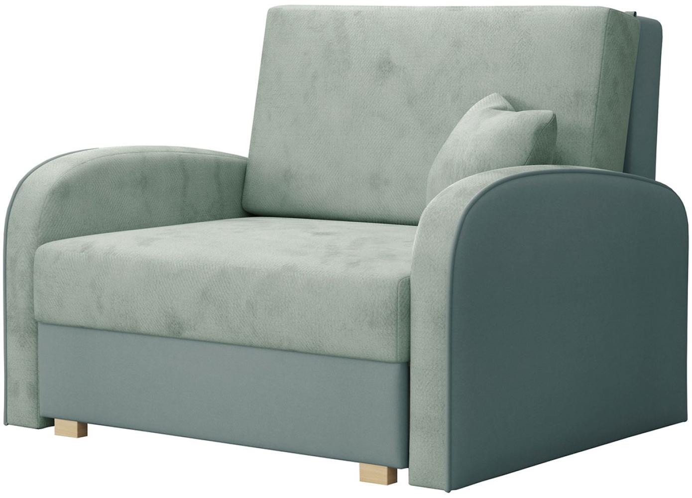 Schlafsofa Victor Soft I (Farbe: Mono 237 + Sorriso 8) Bild 1