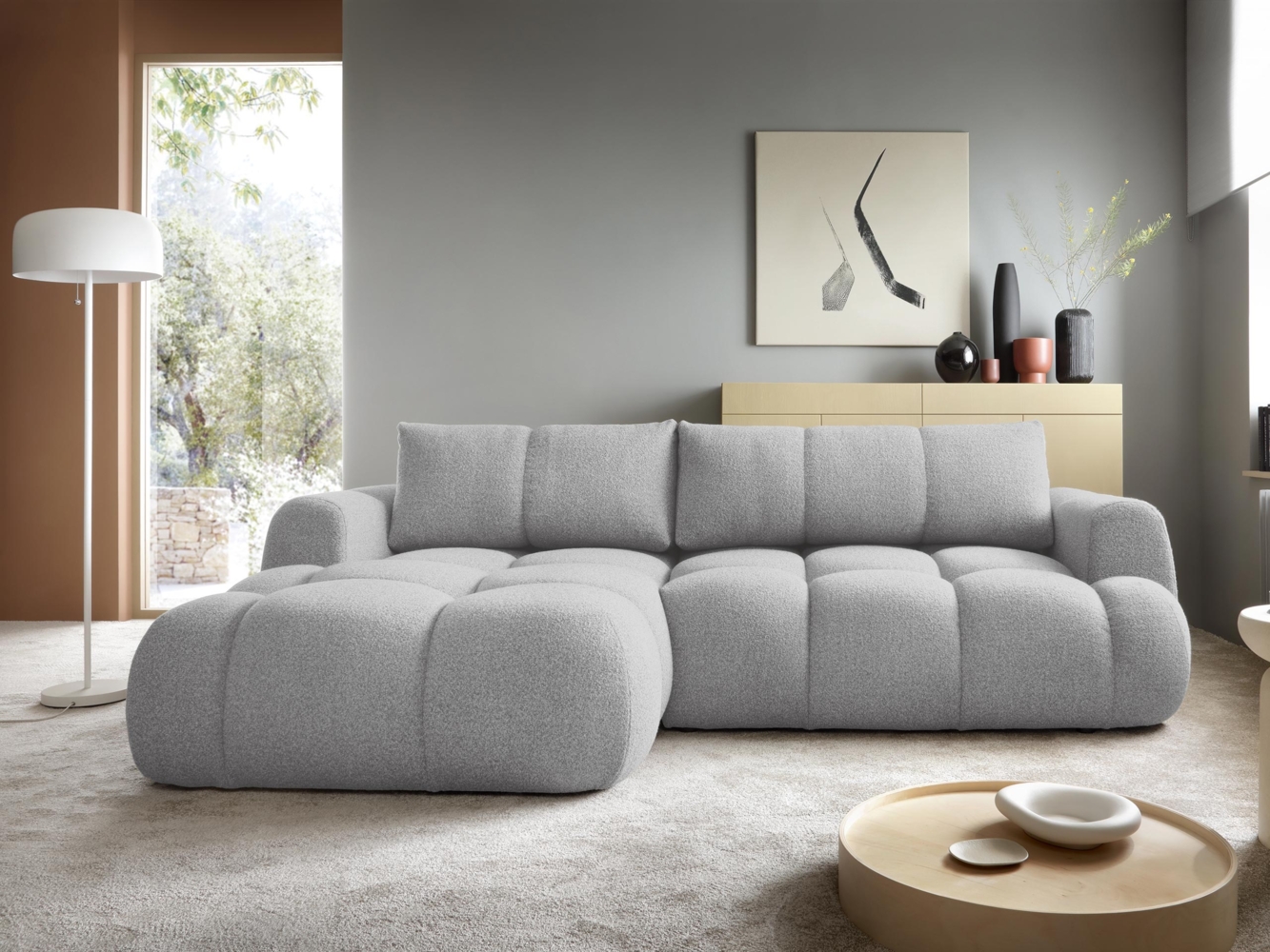 Ecksofa Messirt (Farbe: Now Or Never 83, Seite: Links) Bild 1