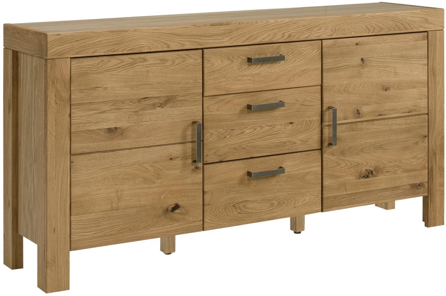 Sideboard Eiche teilmassiv 160 cm Andria Bild 1