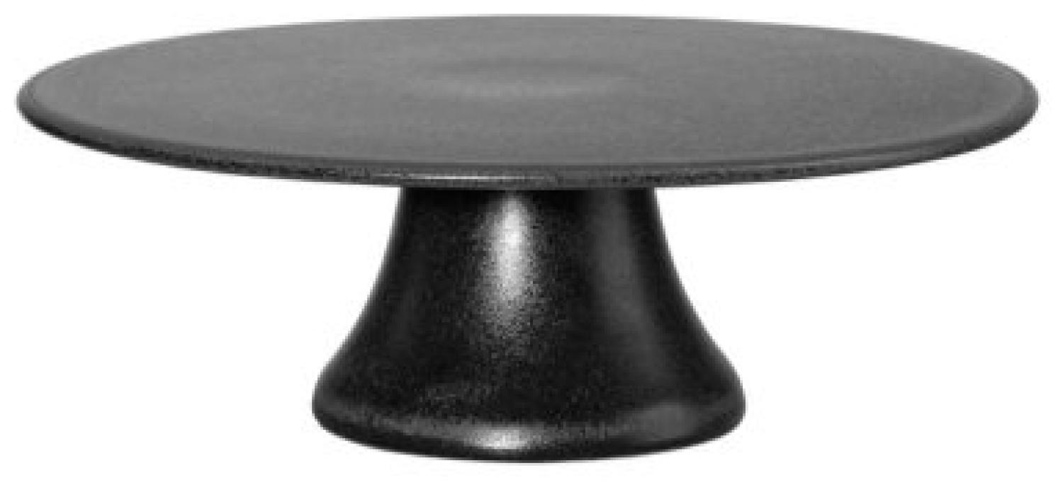 Asa Tortenplatte auf Fuß Grande Nero Black Iron (22,5cm) 4796174 Bild 1