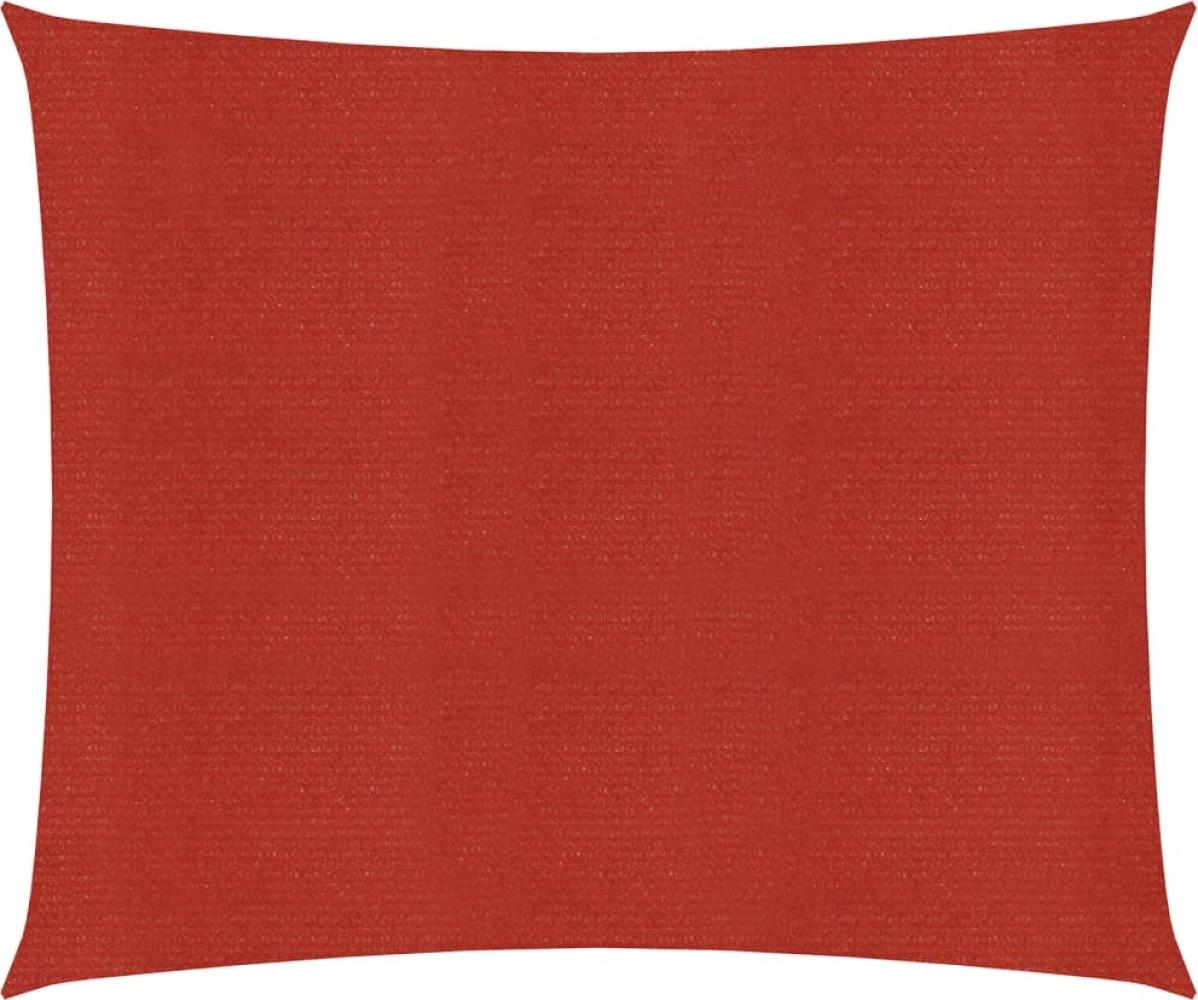 vidaXL Sonnensegel 160 g/m² Rot 5x5 m HDPE 311608 Bild 1