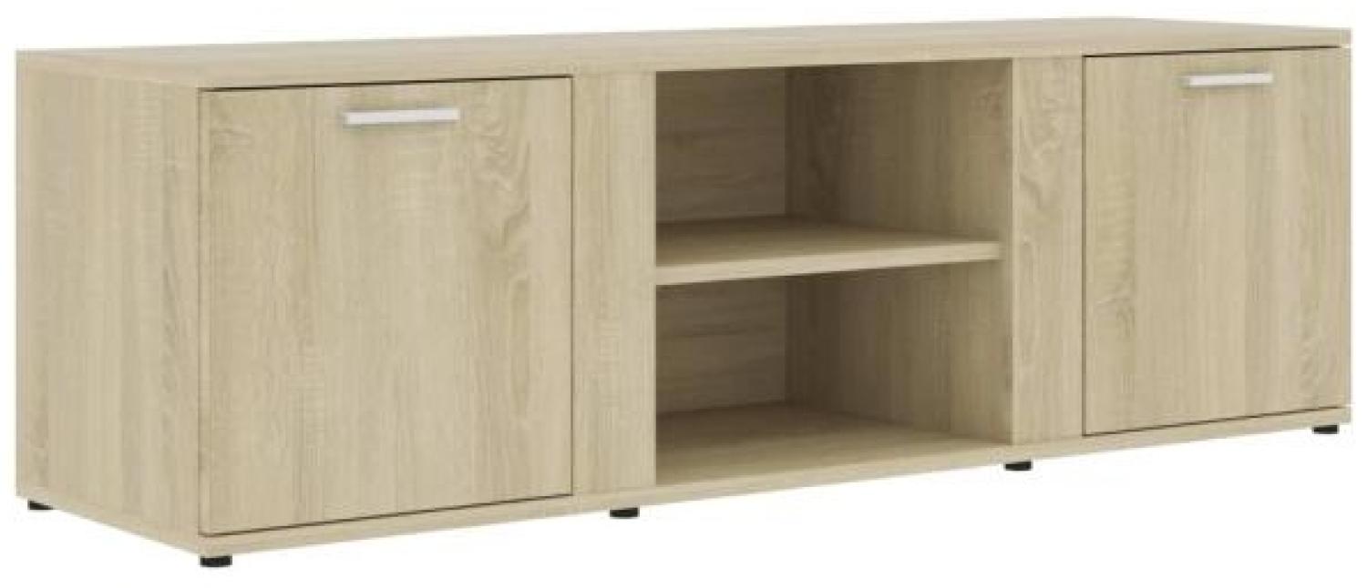 vidaXL TV-Schrank Sonoma-Eiche 120 x 34 x 37 cm Spanplatte [801164] Bild 1