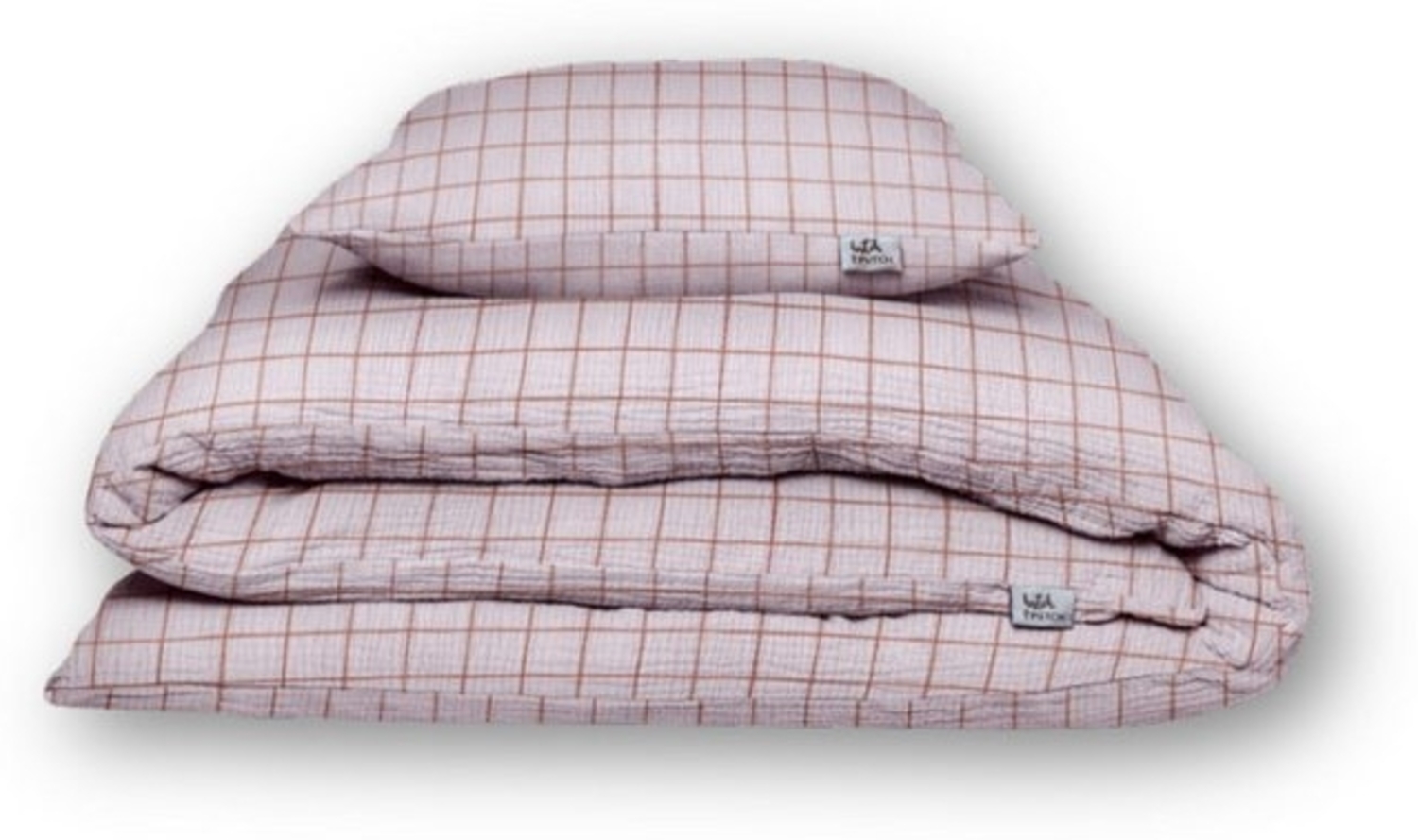 hutch&putch Bettwäsche Musselin Bettwäsche Set - 100% Bio-Baumwolle - Handmade in Germany, Baumwolle, wärmend - kuschelweich - atmungsaktiv - hochwertiger Reißverschluss Bild 1