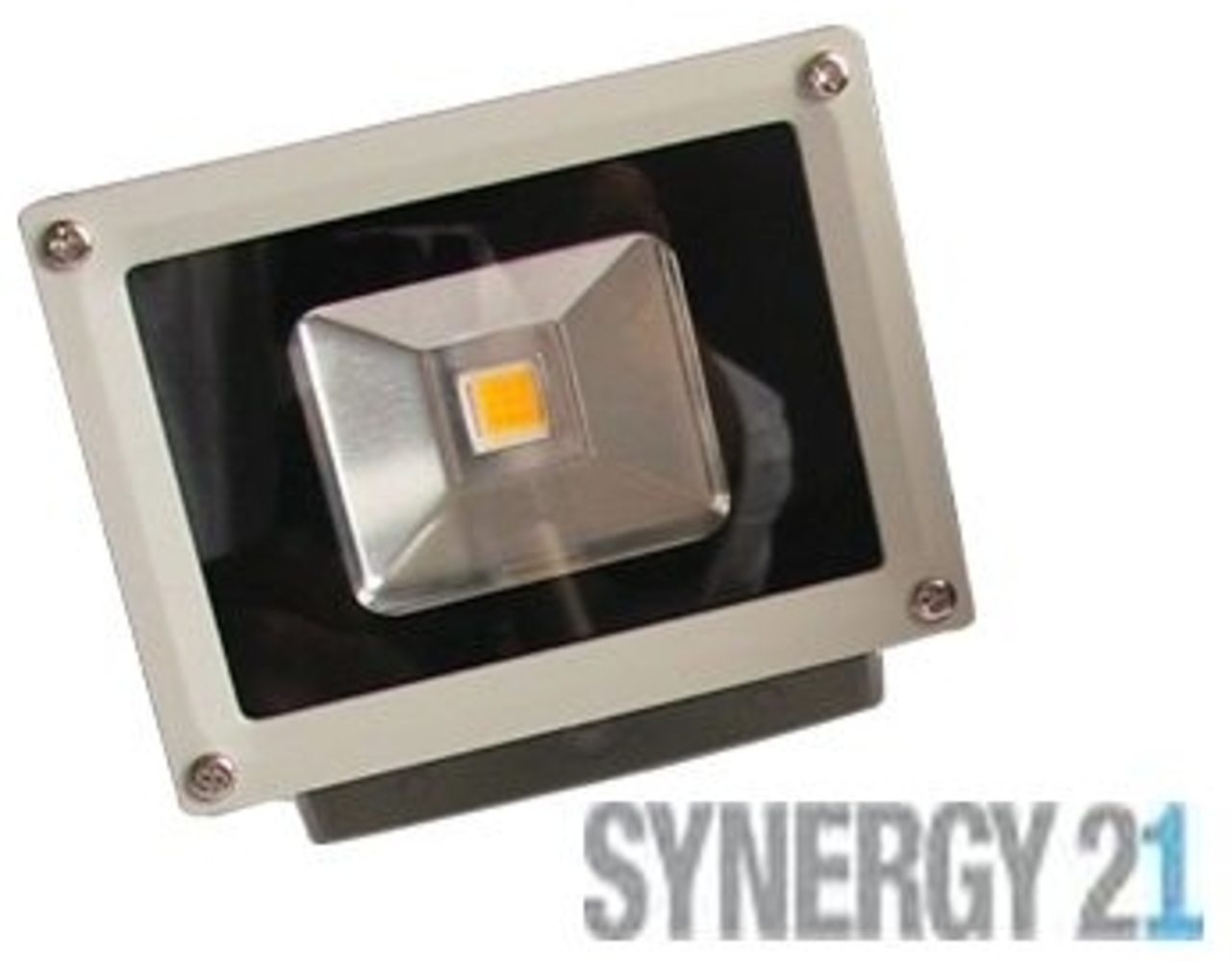 Synergy 21 LED Spot Outdoor Baustrahler 10W graues Gehäuse - neutralweià V2 Bild 1