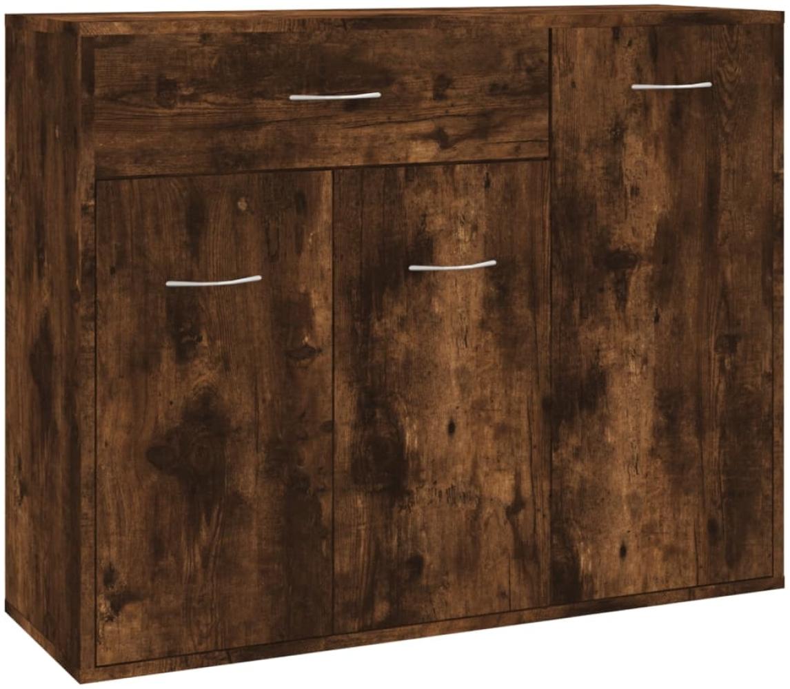vidaXL Sideboard Räuchereiche 88x30x70 cm Holzwerkstoff 815366 Bild 1