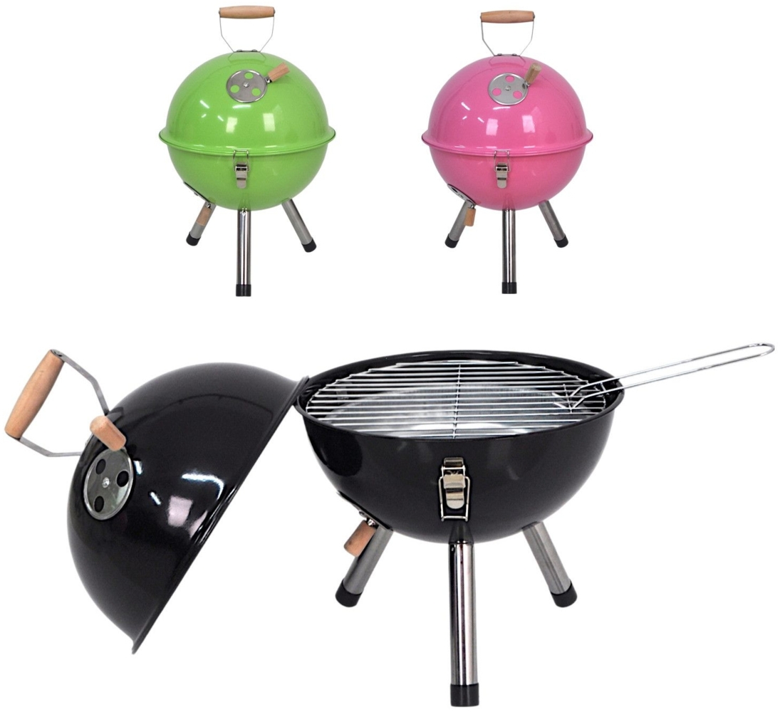 Barbecue Kugel-Tischgrill Campinggrill Picknickgrill Holzkohlegrill Standgrill Bild 1