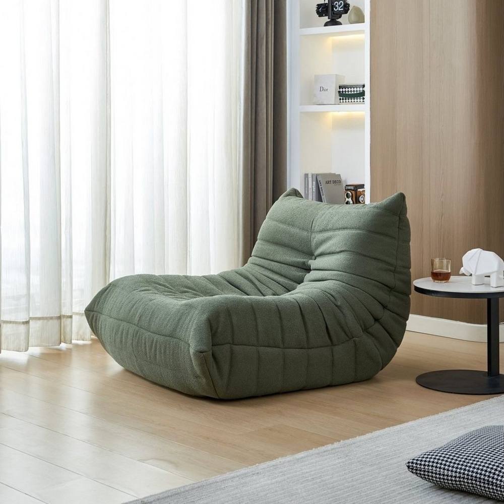 SEEZSSA Sofa Moderne Lazy Sofa,Sofas für Wohnzimmer Freizeit Chair Bodensofa, , Tatami Sofabett für Wohnzimmer, Schlafzimmer, Balkon Bild 1