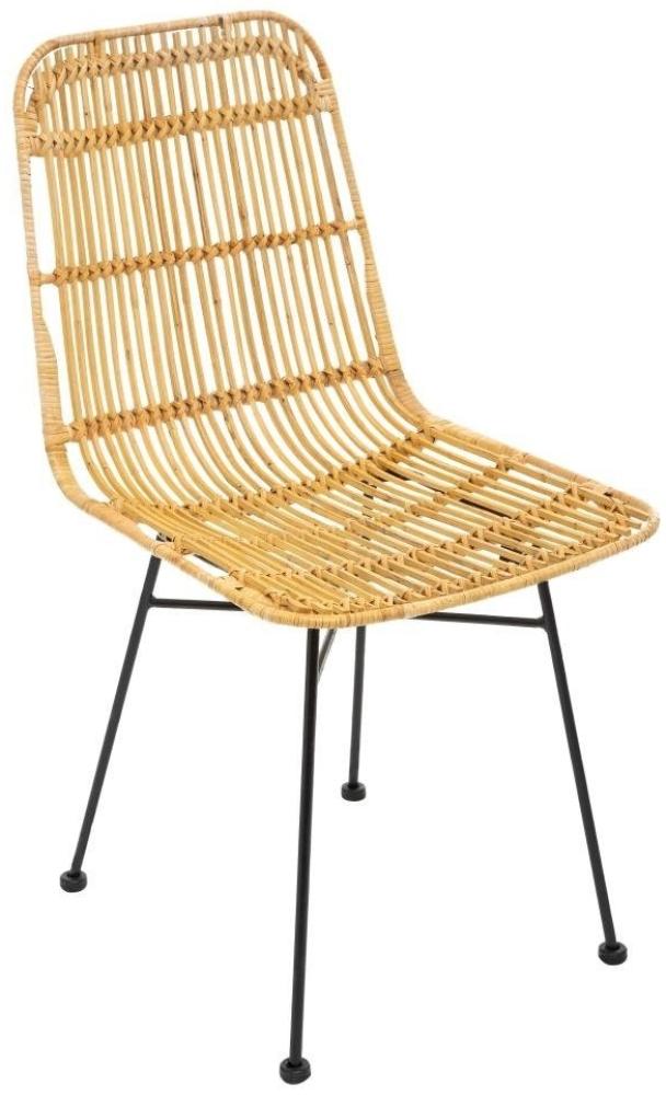 Stuhl Kubu Rattan Metall - Atmosphera Bild 1