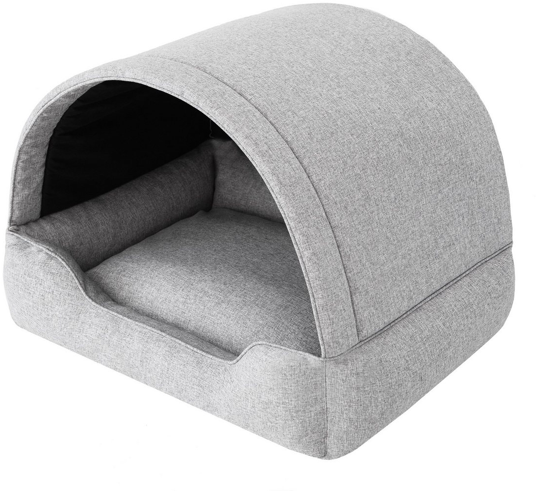 Bjird Hundehütte Tierhaus für Hunde und Katzen, kratzfeste Hundehöhle und Hundebett in einem, made in EU Bild 1