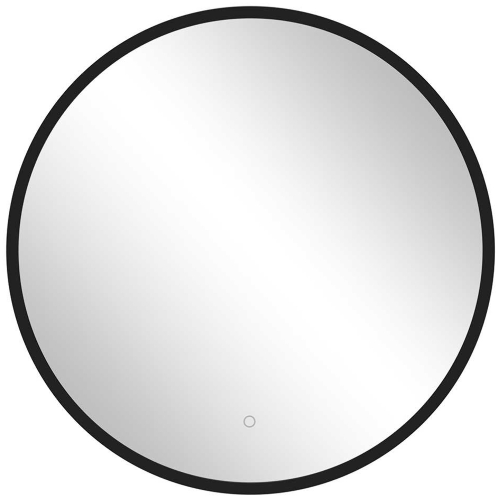 Spiegel vito Menzo / Sheffield, Glas, Metall, Schwarz, Verspiegelt, 30 x 180 x 35 cm Bild 1