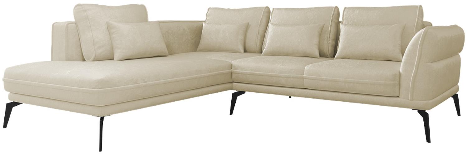 Ecksofa Bakira (Farbe: Monolith 02, Seite: Links OT-2R) Bild 1