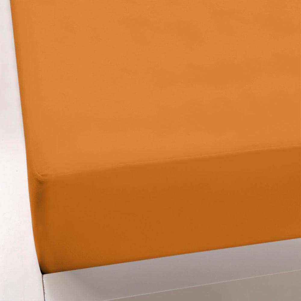 Formesse Bella-Donna Jersey Spannbettlaken|180x200 - 200x220 cm| orange Bild 1