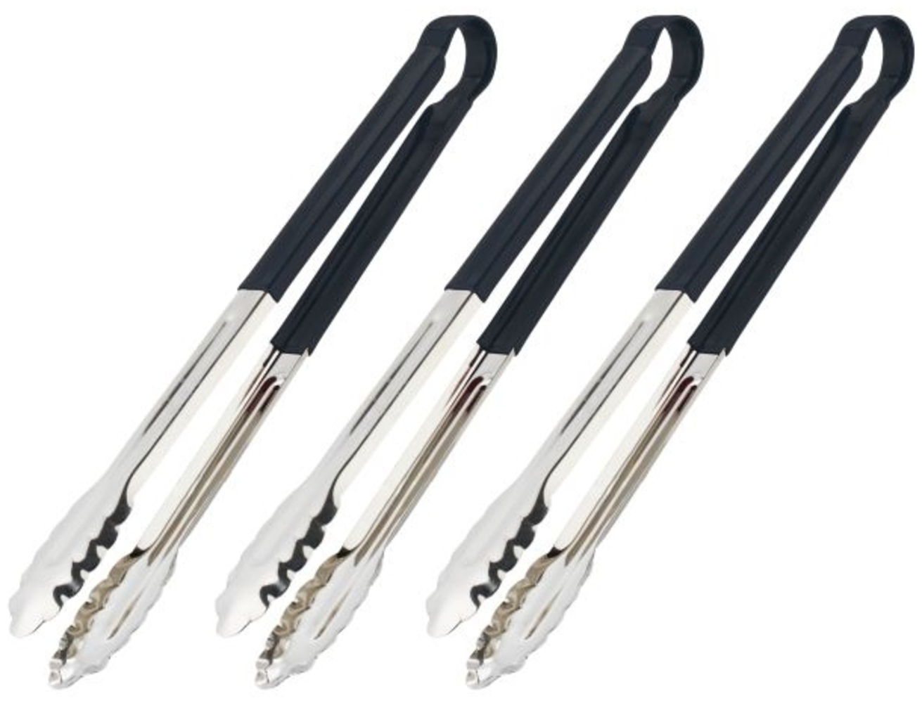 Edelstahl-Grillzangen-Set, 3-teilig, 10046731 Bild 1
