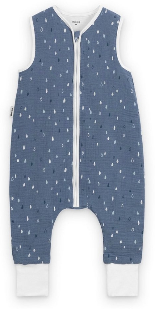Ehrenkind Babyschlafsack aus Musselin, Premium Schlafsack mit Füßen (Standard by OEKO-TEX, 100% Bio-Baumwolle, Musselin Schlafsack, 1.0 TOG), Schlafsack Baby, Baby Schlafsack Bild 1