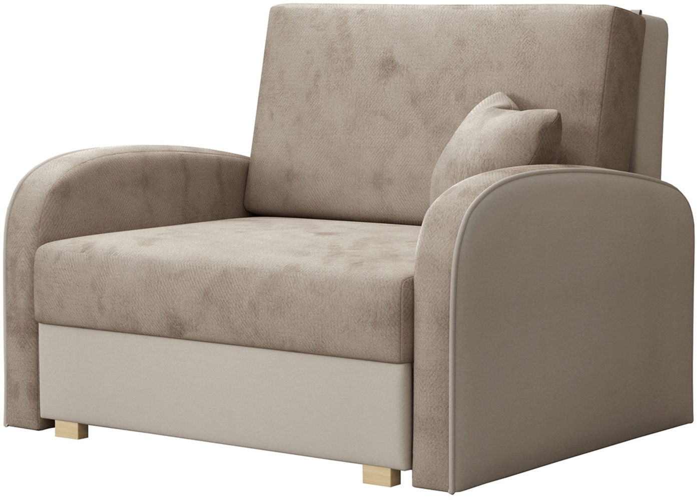 Schlafsofa Victor Soft I (Farbe: Mono 232 + Sorriso 5) Bild 1