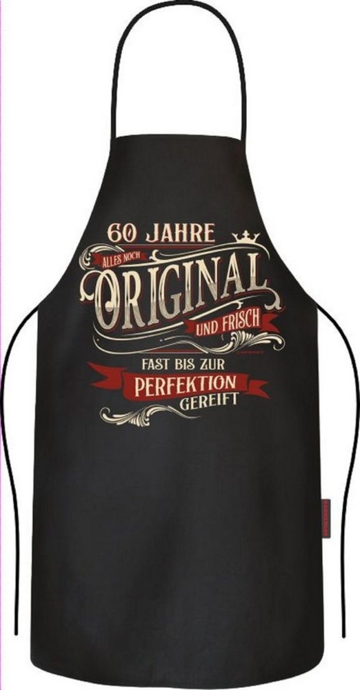 RAHMENLOS® Grillschürze als Geschenk zum 60. Geburtstag - alles noch original und frisch Bild 1