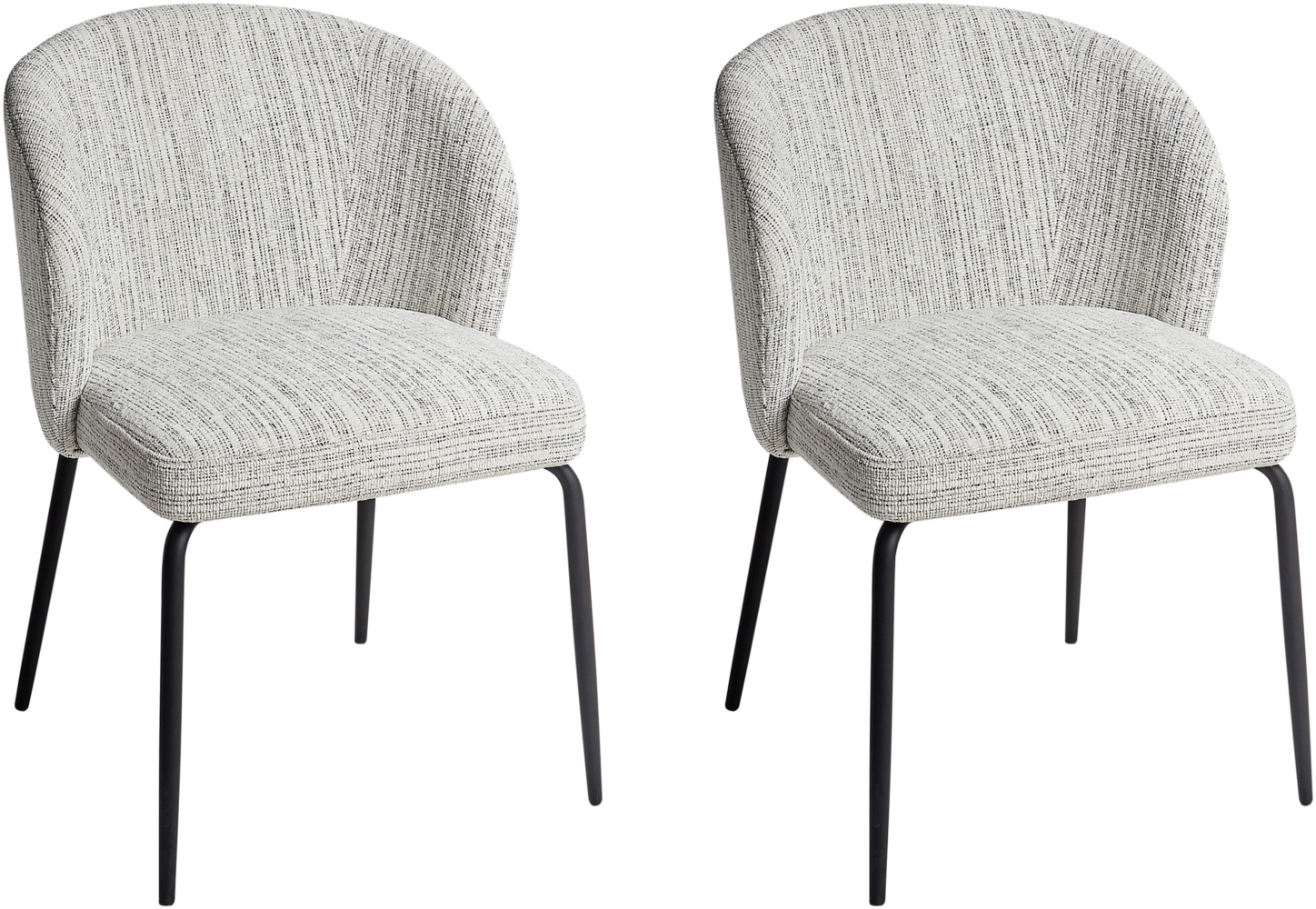 Esszimmerstuhl 2er Set ZANA Weiß Bild 1