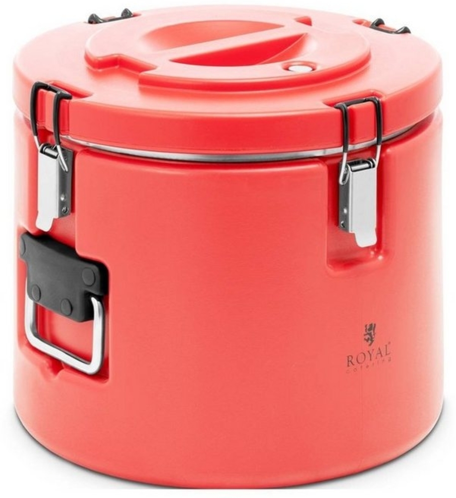Royal Catering Thermobehälter Thermobox Thermoport Warmhaltebehälter 15 L, Edelstahl, Kunststoff Bild 1