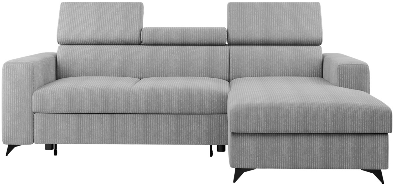 Ecksofa Kiarge Premium Cord (Farbe: Poso 110, Seite: Rechts 2R+LC) Bild 1
