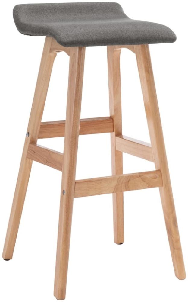 Barhocker Dunkelgrau Stoff [249574] Bild 1