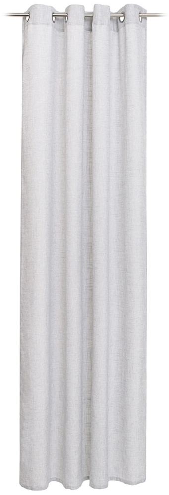 Gözze 'LINEA' Ösenvorhang, 100% Polyester silber, 140x245 cm Bild 1