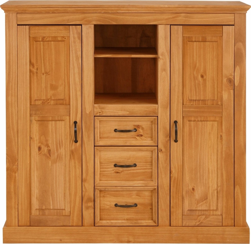 Home affaire Highboard Selma, Stauraumschrank, Breite 130 cm Bild 1