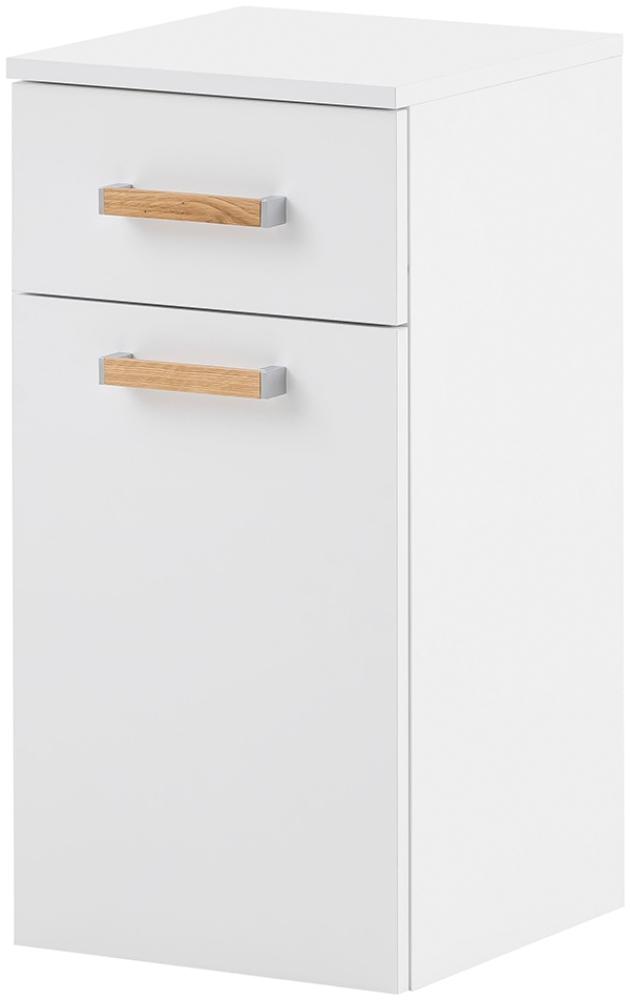 SCHILDMEYER Unterschrank Kommode Badschrank kreideweiß 32,7 x 67 x 35,3 cm Bild 1