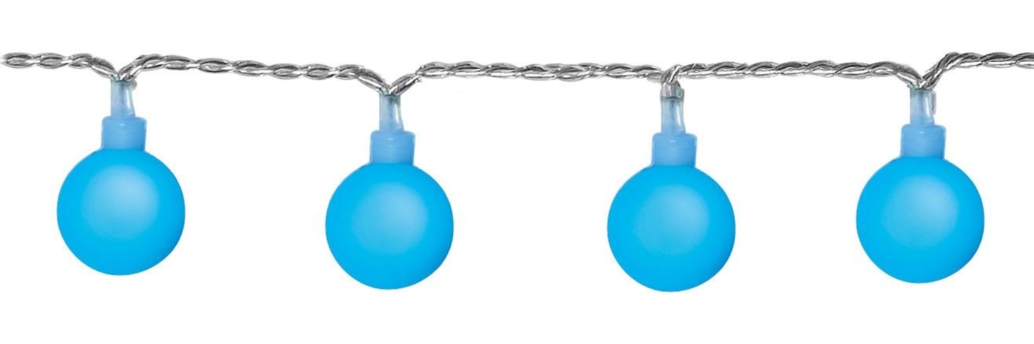 LED-Partykette"Berry", 50 blaue LED, blaue Kugeln Bild 1