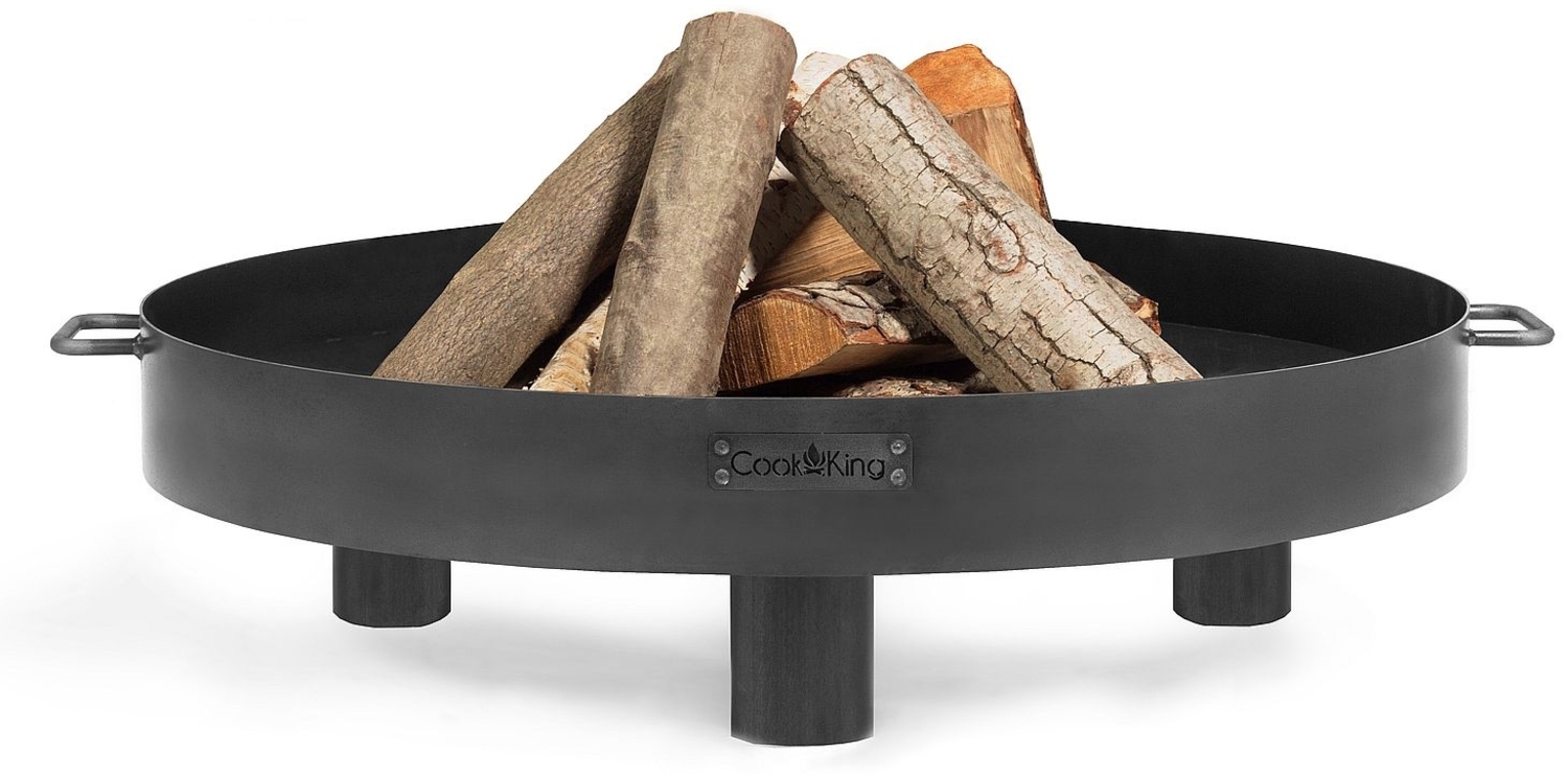 CookKing 'Tunis' Feuerschale, Ø 60, Stahl Schwarz, Ø 60x20 cm Bild 1