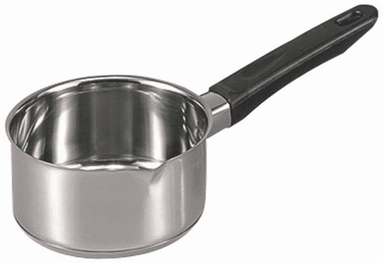 Karl Krüger 2014 Stieltopf mit Ausguss aus Edelstahl 14 cm, Inhalt 0,9 Liter / INDUKTION Bild 1