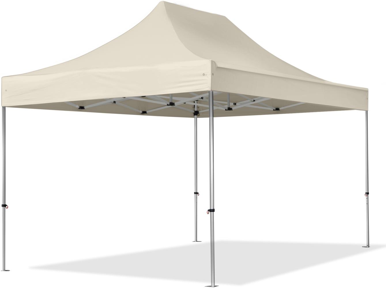 3x4,5 m Faltpavillon PROFESSIONAL Alu 40mm, creme Bild 1