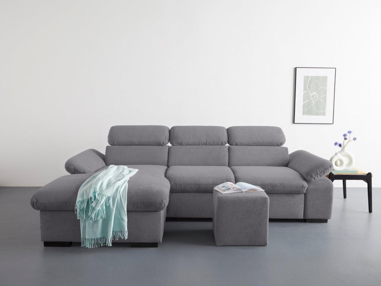 COTTA Ecksofa Lola L-Form, Set, mit Hocker & Kopfteilfunktion, wahlw. Bett- und Armteilfunktion Bild 1