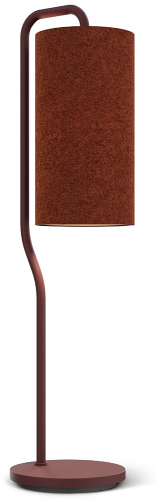 Belid Pensile S Tischleuchte dunkelrot E27 ohne Lampenschirm Bild 1