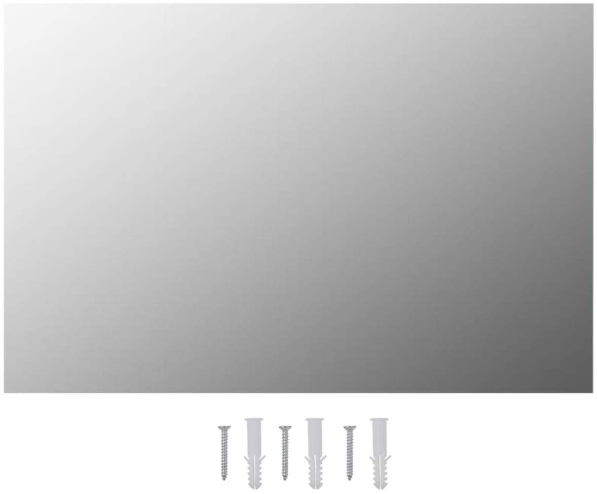vidaXL Wandspiegel 60 x 40 cm Rechteckig Glas 245699 Bild 1