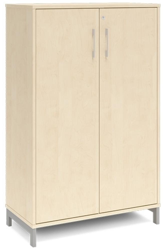 Büroschrank DNA 800x1275 mm Birke/Weiß 3A4 Bild 1