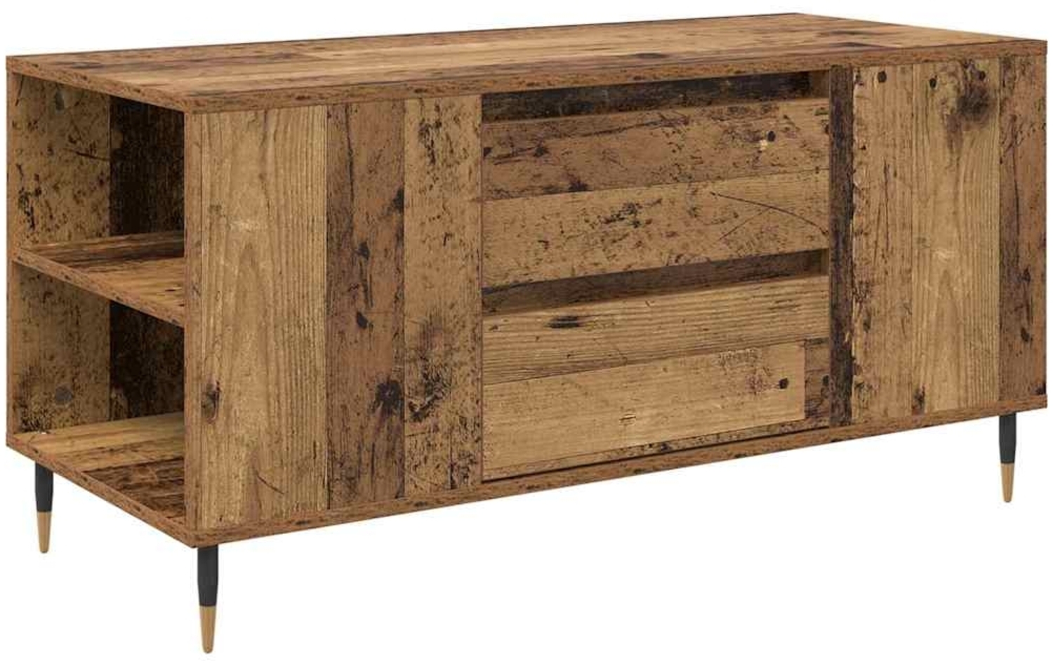 vidaXL Couchtisch Altholz 102 x 44,5 x 50 cm Holzwerkstoff 882678 Bild 1