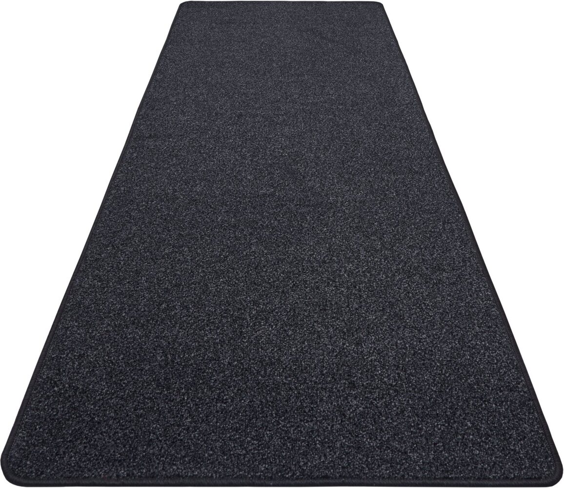 Hanse Home Exclusiv Läufer Liberty, rechteckig, Höhe: 7 mm, Uni-Farben, Strapazierfähig, Kräftige Farben, Kettelung, Meliert Bild 1