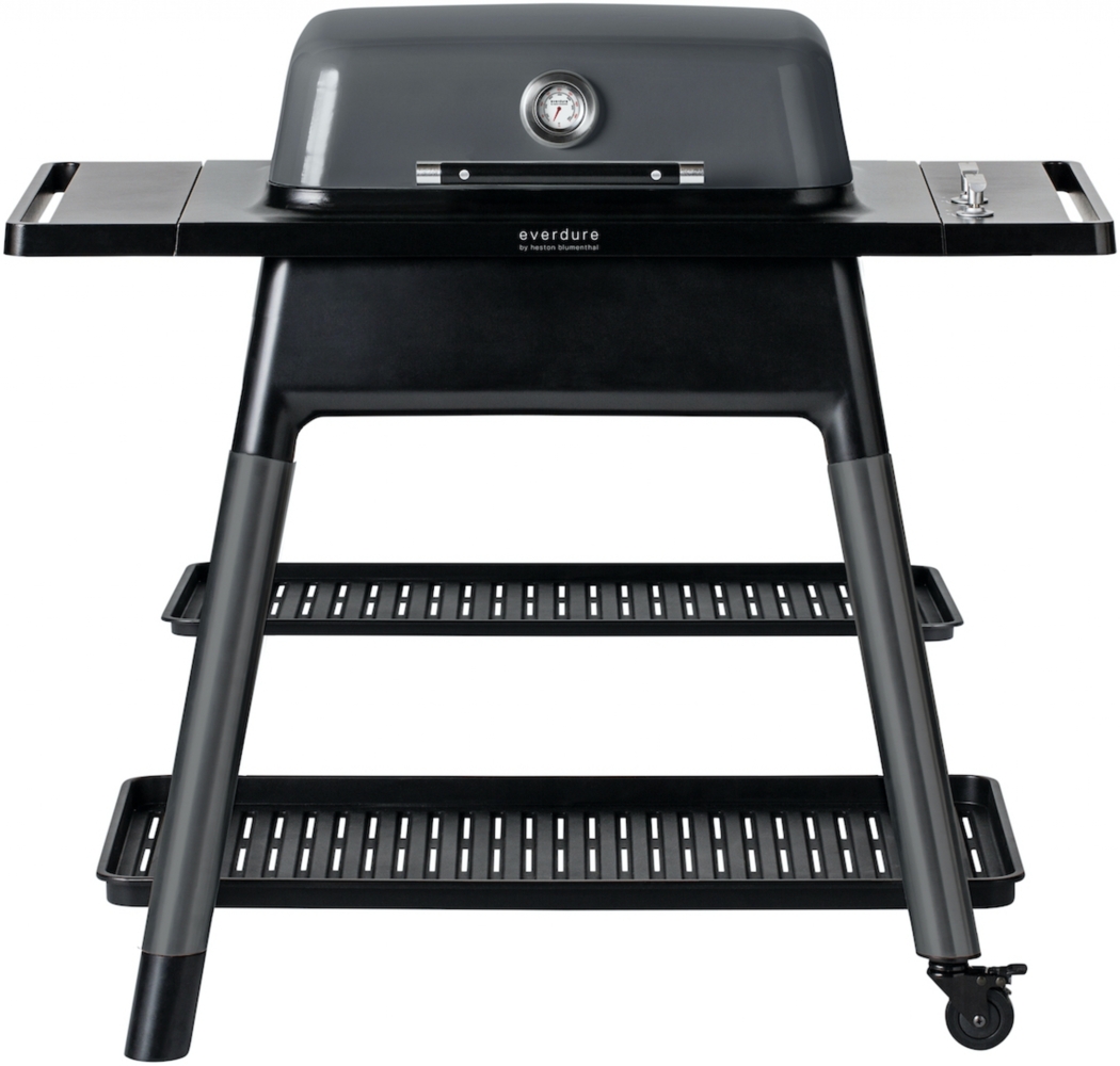 Everdure Force Gasgrill 2-Brenner mit Doppelboden Farbe Graphite E2G4G Bild 1