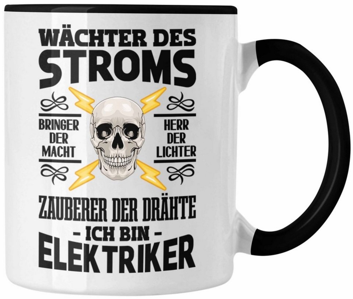 Trendation Tasse Trendation - Elektriker Tasse Spruch für Männer Geschenk Lustig Gadget Bild 1