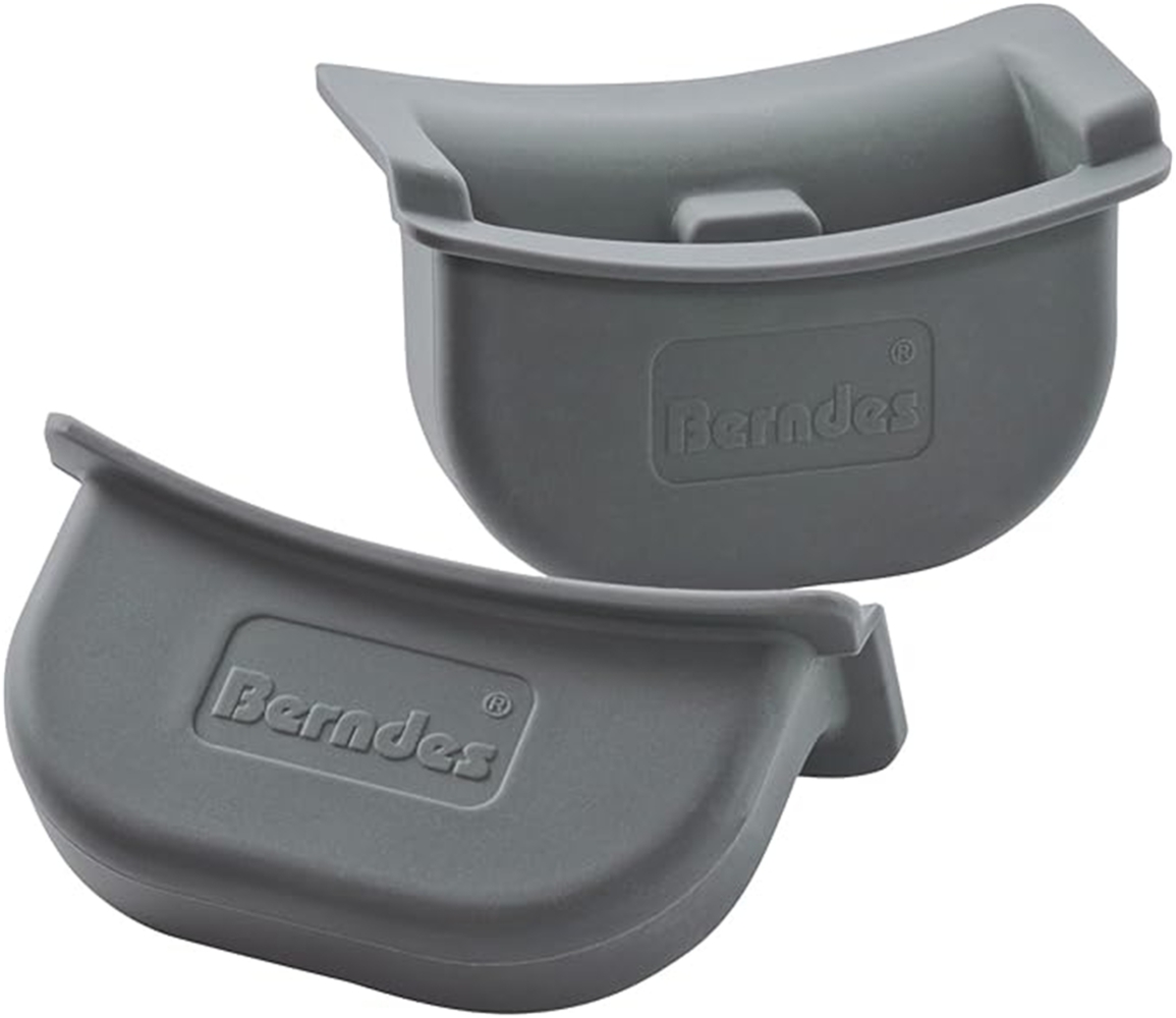Berndes | Silikon Thermogriffe | Hitzeschutz | grau | optimal für sicheres Kochen | perfekt für viele Topfgrößen Bild 1