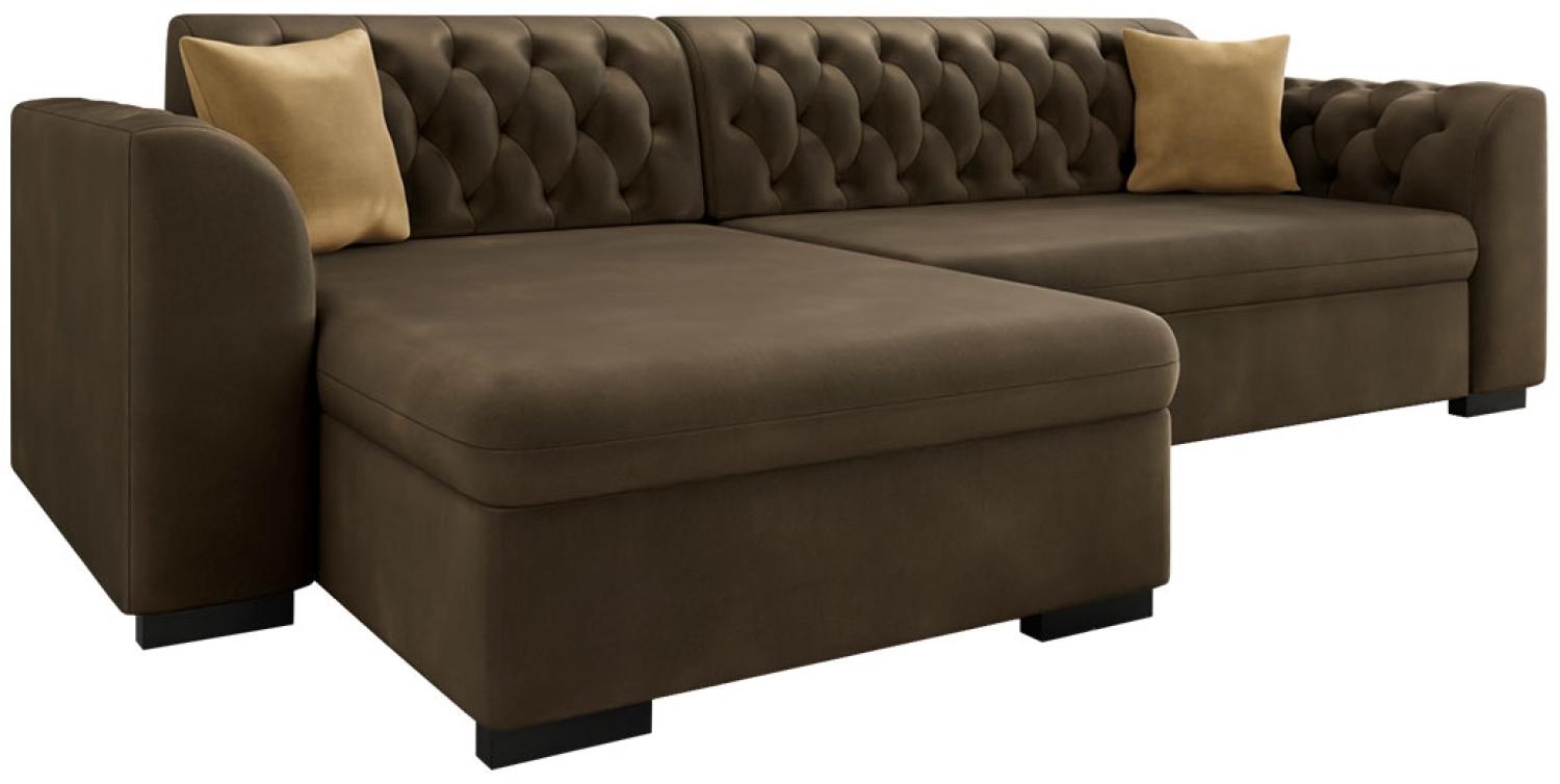 Ecksofa Lerito (Magic Velvet 2205 + Magic Velvet 2206, Seite: Links) Bild 1