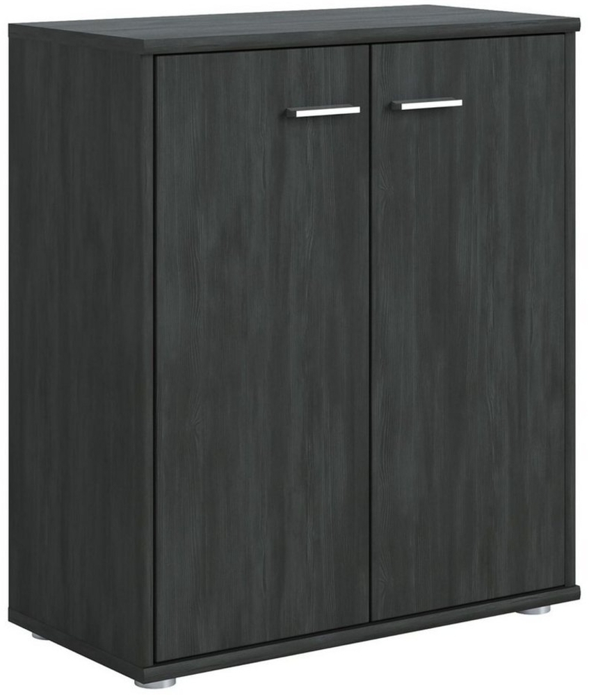 CARO-Möbel Highboard TOMMY, Kommode Sideboard Schrank in verschiedenen Farben 2 Türen Wohnzimmer A Bild 1