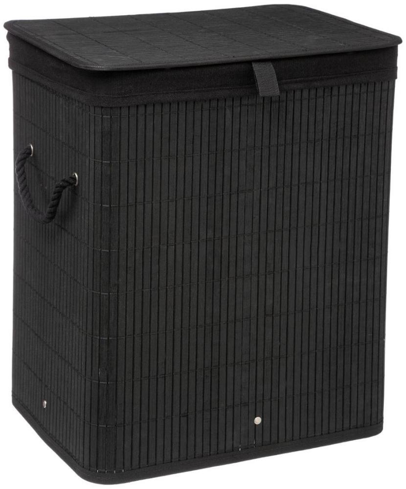 Wäschekorb BAMBOU, schwarz, 5five Simple Smart Bild 1
