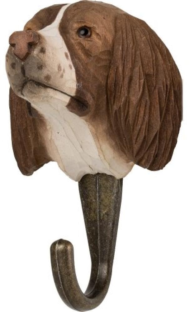 Wildlife Garden Kleiderhaken DecoHook Springer Spaniel Braun WG4497 Bild 1